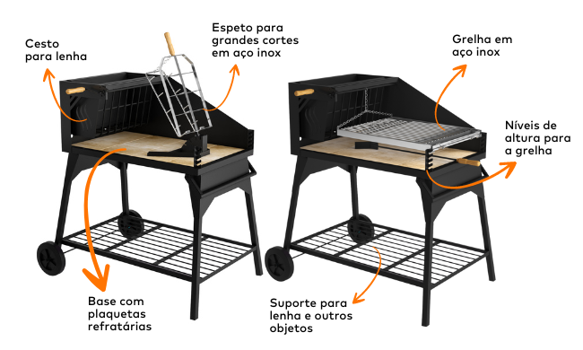 churrasqueira para quintal